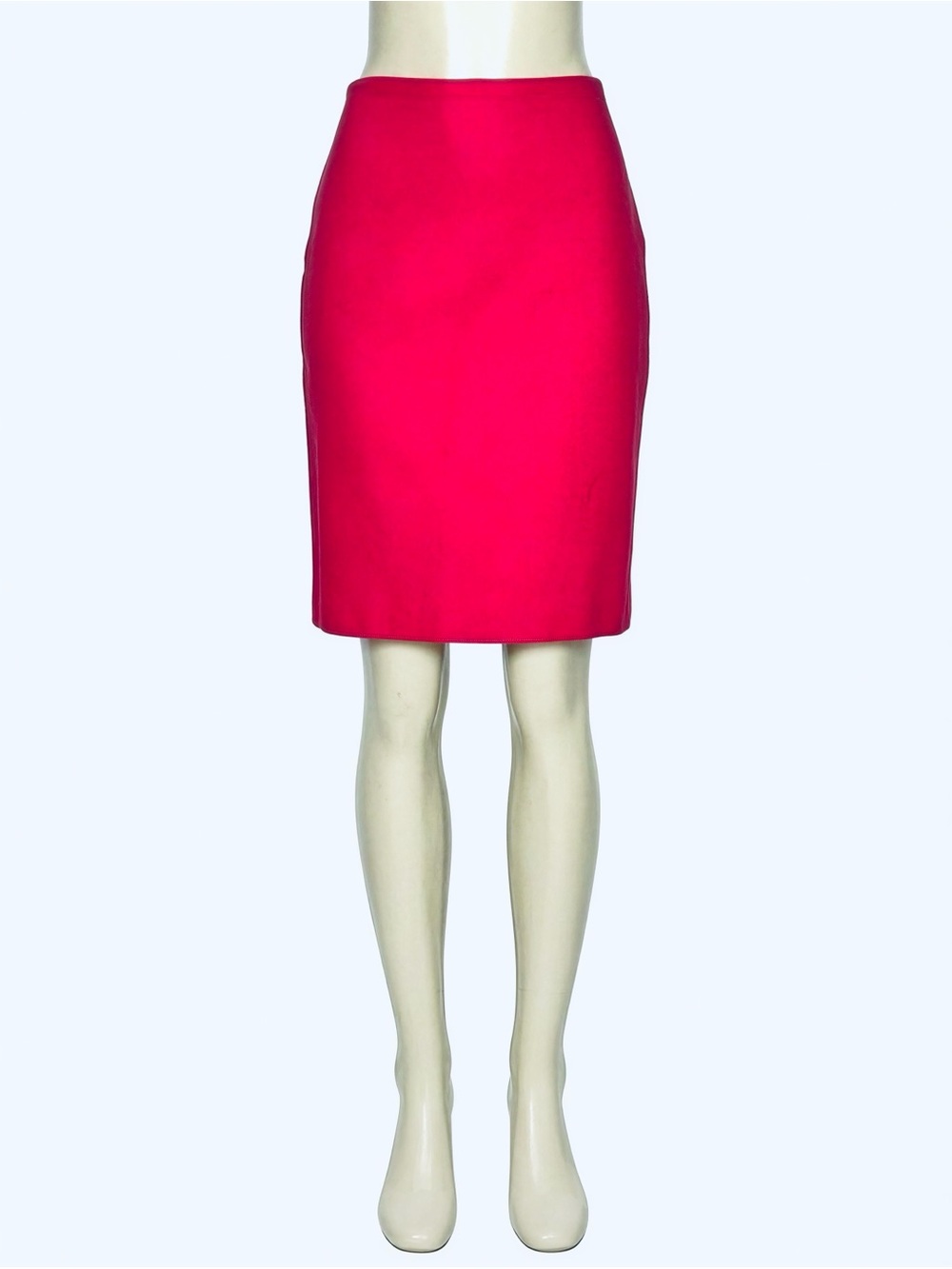 TALBOTS PINK COTTON STRAIGHT PENCIL SKIRT SZ 10P